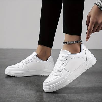 Weiße Niedrige Sneakers